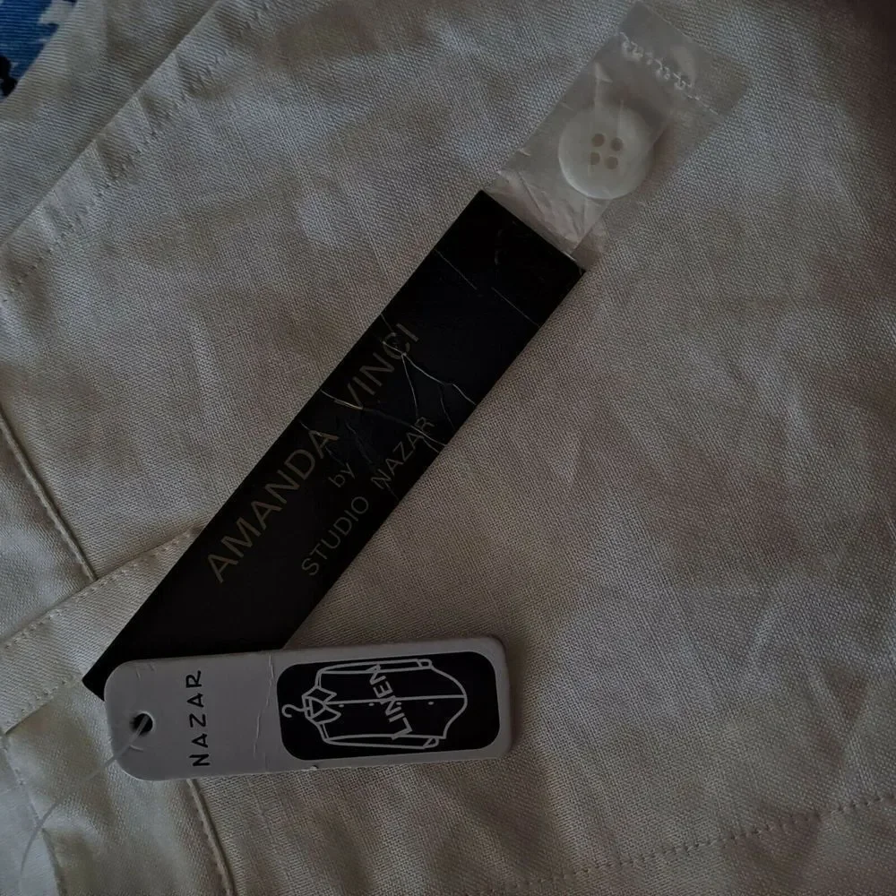 Studio‎ Nazar ladies linen slacks NWT